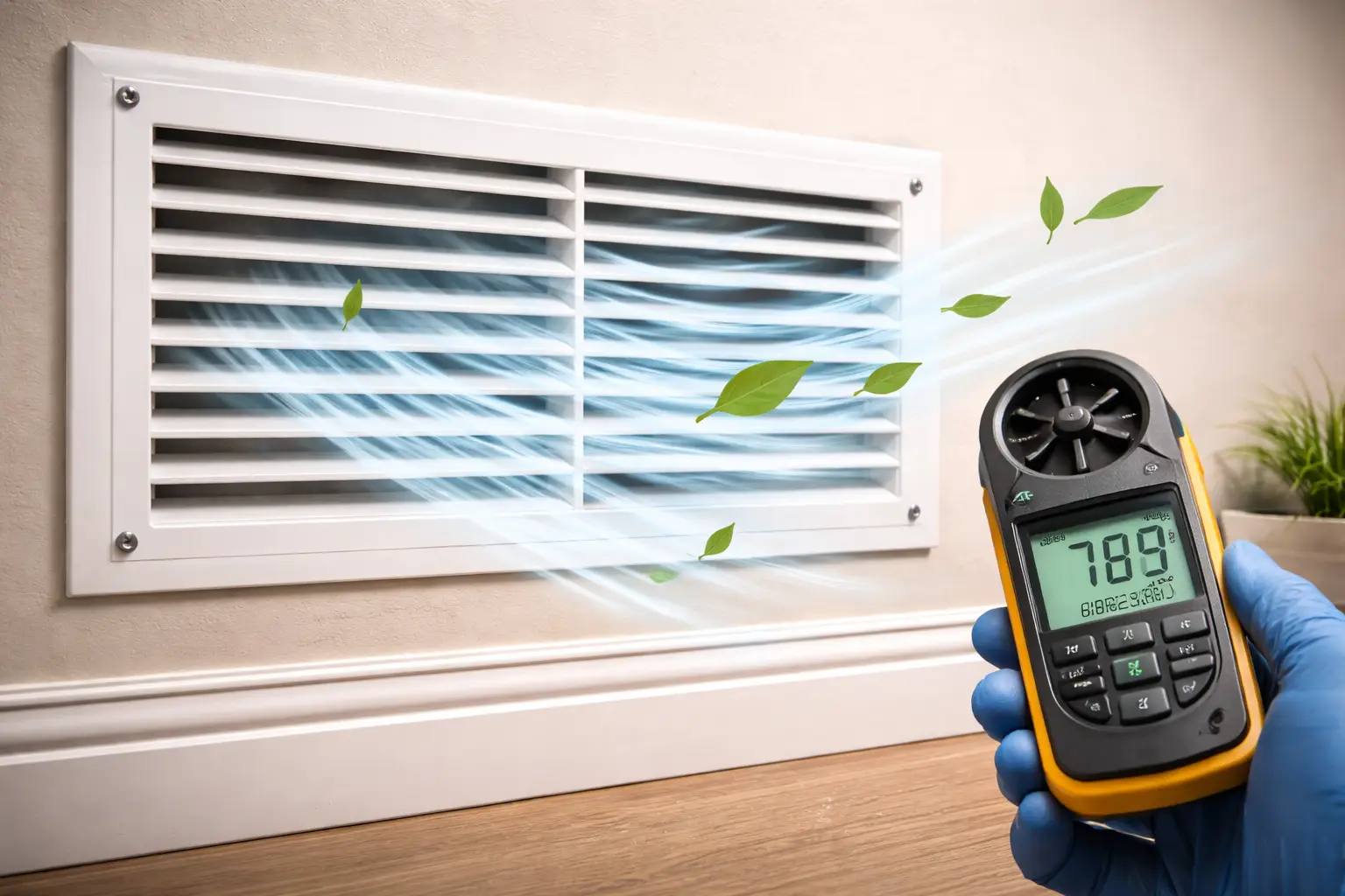HVAC airflow service